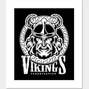 Vikings Skandinavian Posters and Art